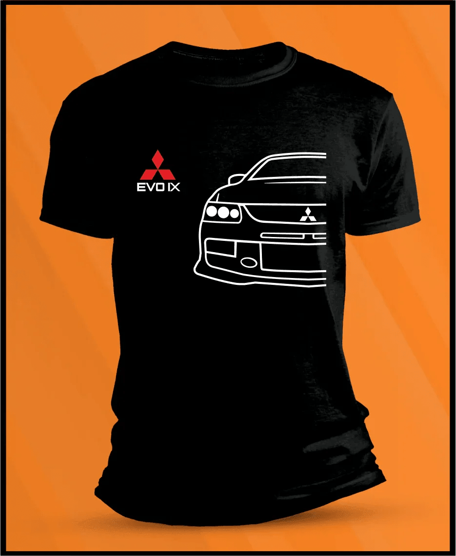 Camiseta manga corta Mitsubishi EVO IX