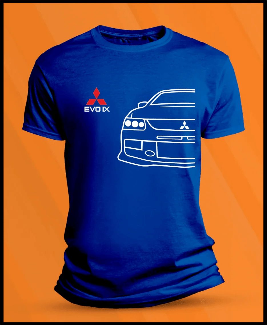 Camiseta manga corta Mitsubishi EVO IX