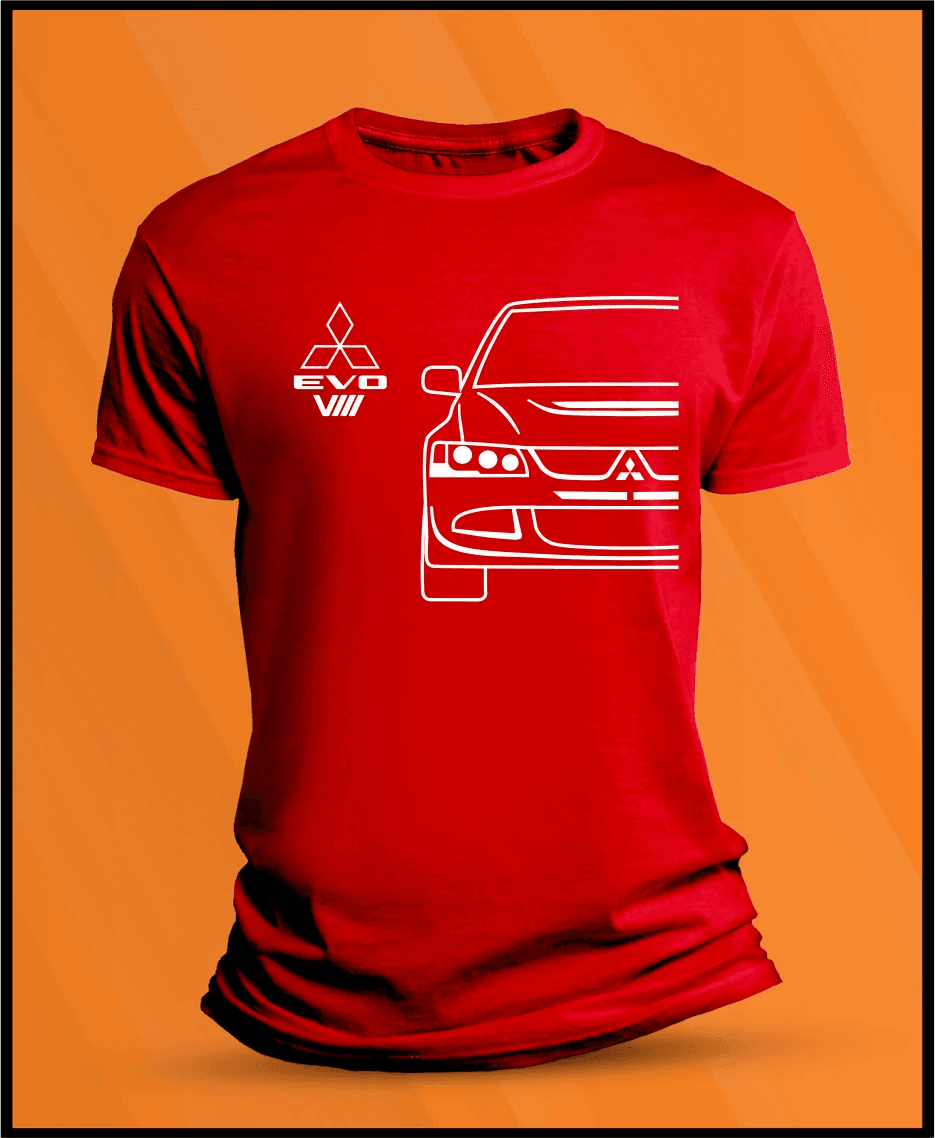 Camiseta manga corta Mitsubishi EVO VIII - 