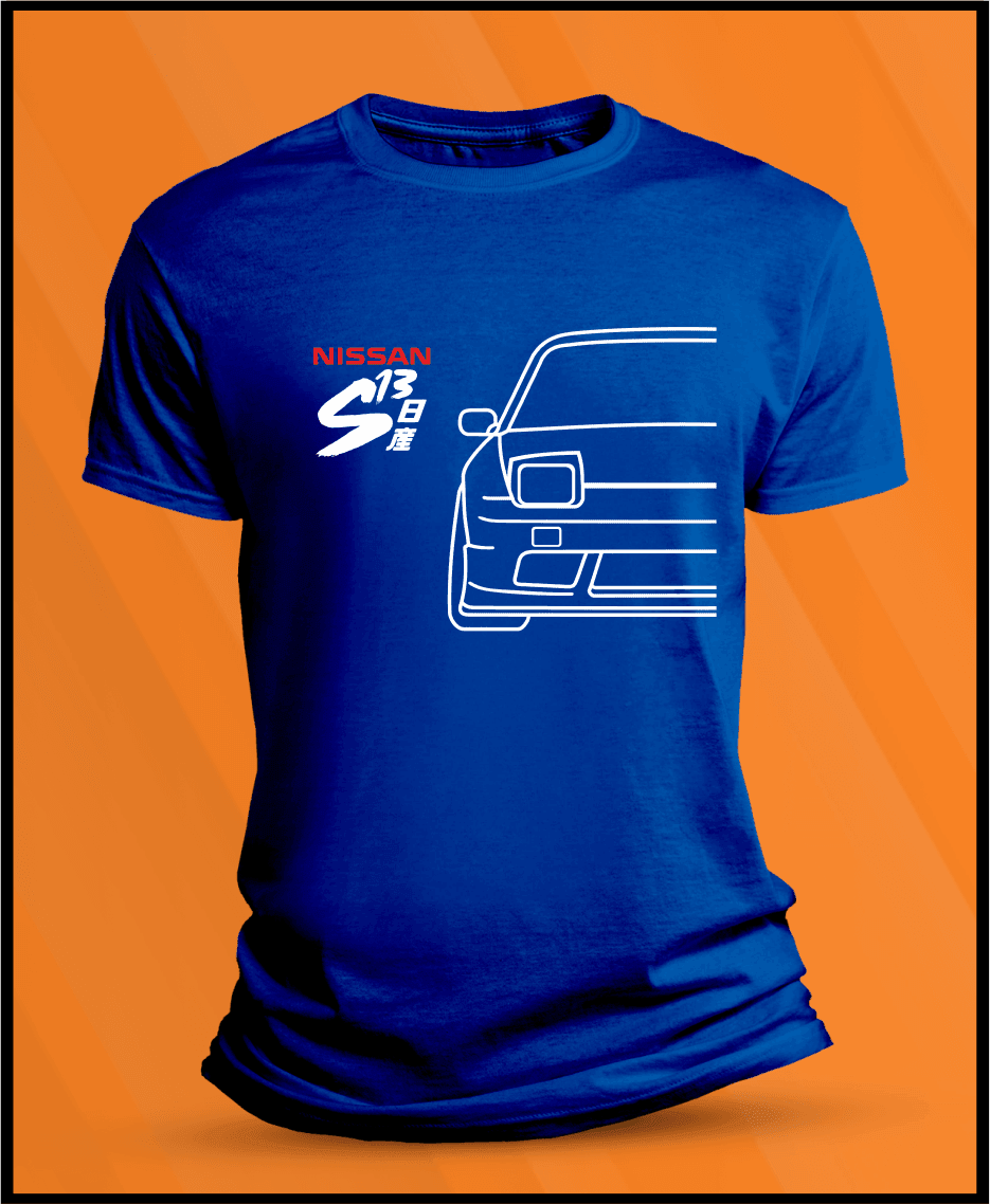 Camiseta manga corta Nissan 200 SX S13 - 