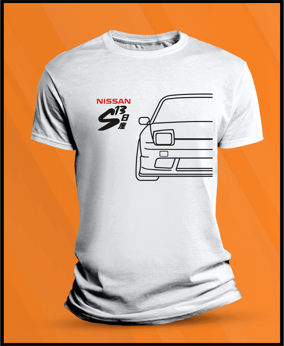 Camiseta manga corta Nissan 200 SX S13 - 