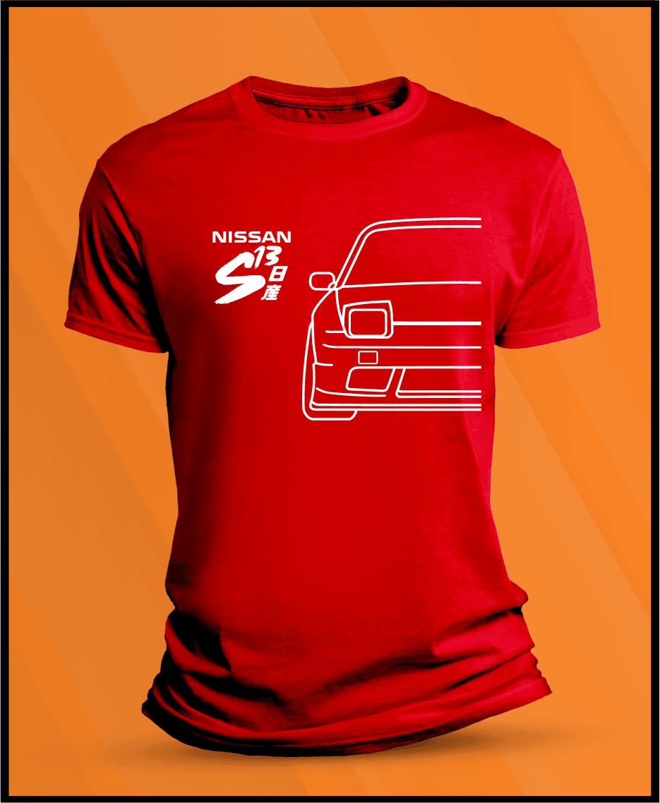 Camiseta manga corta Nissan 200 SX S13 - 