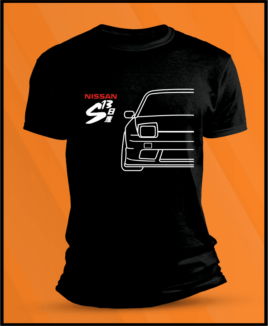 Camiseta manga corta Nissan 200 SX S13 - 