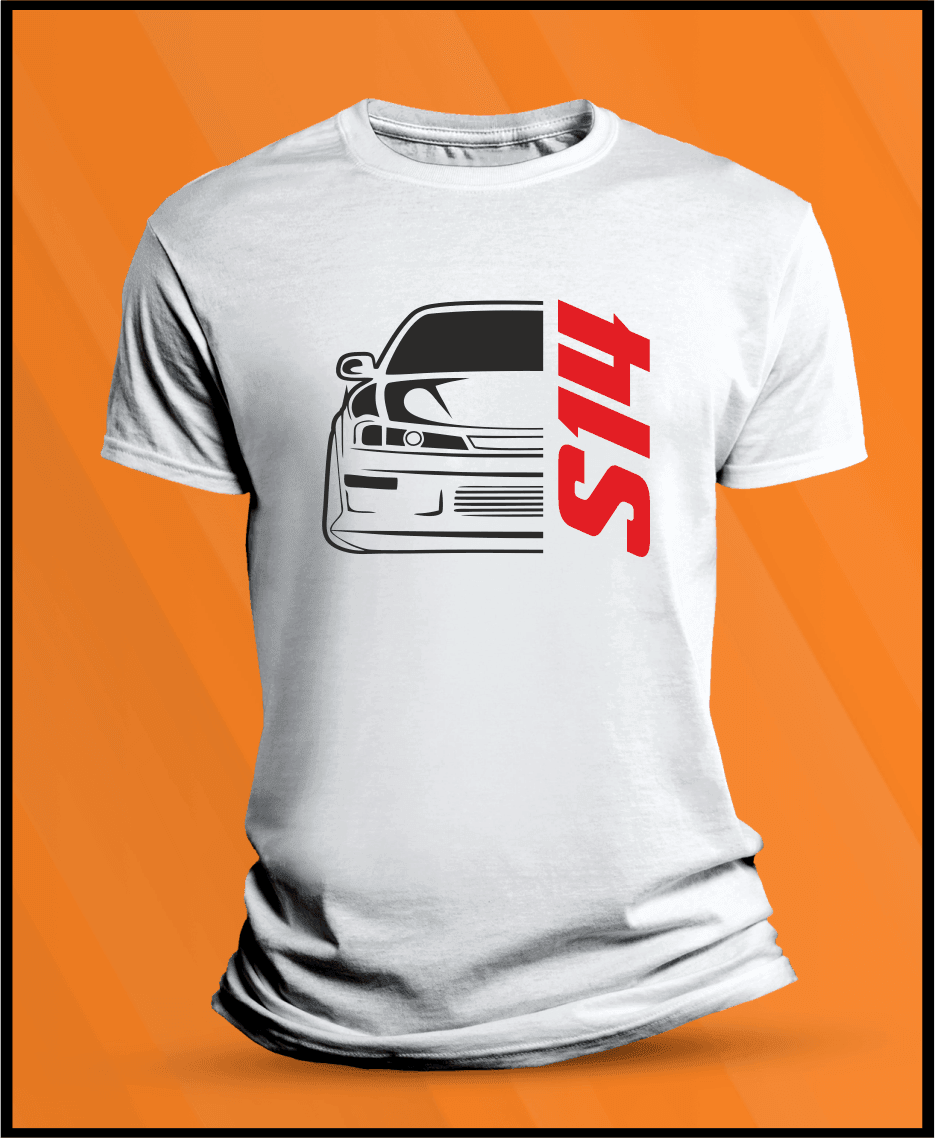 Camiseta manga corta Nissan 200SX S14 - 