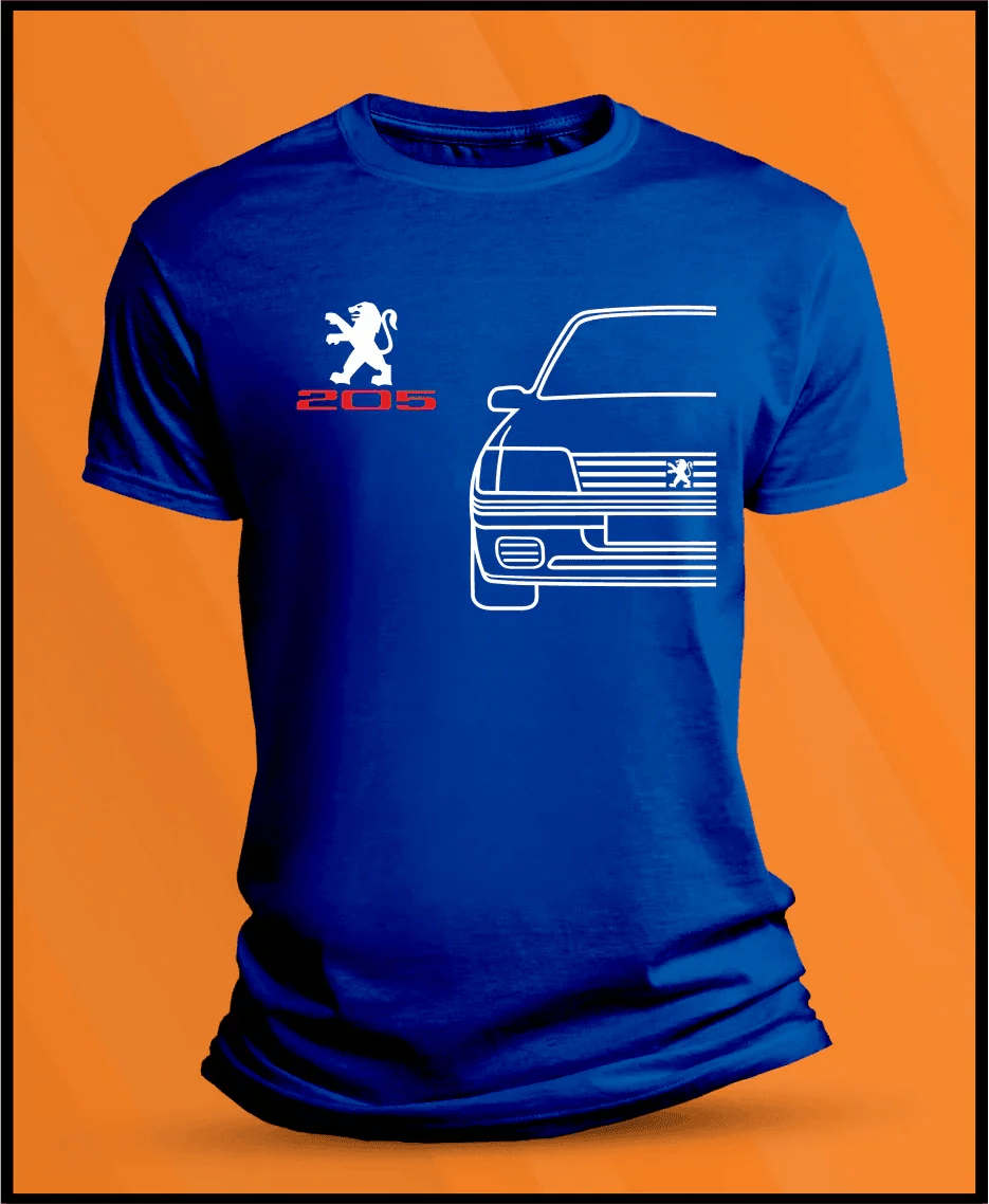 Camiseta manga corta Peugeot 205