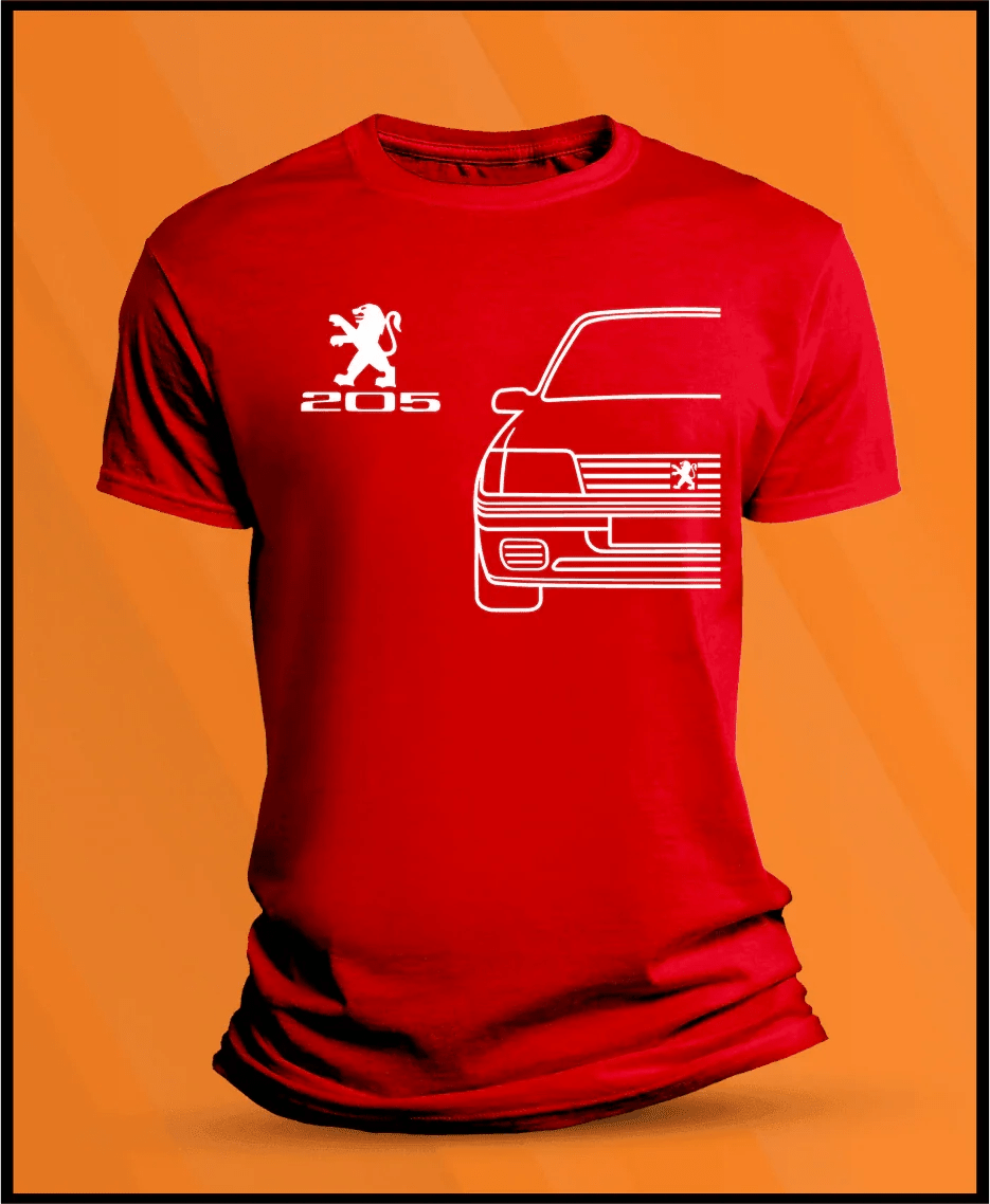 Camiseta manga corta Peugeot 205