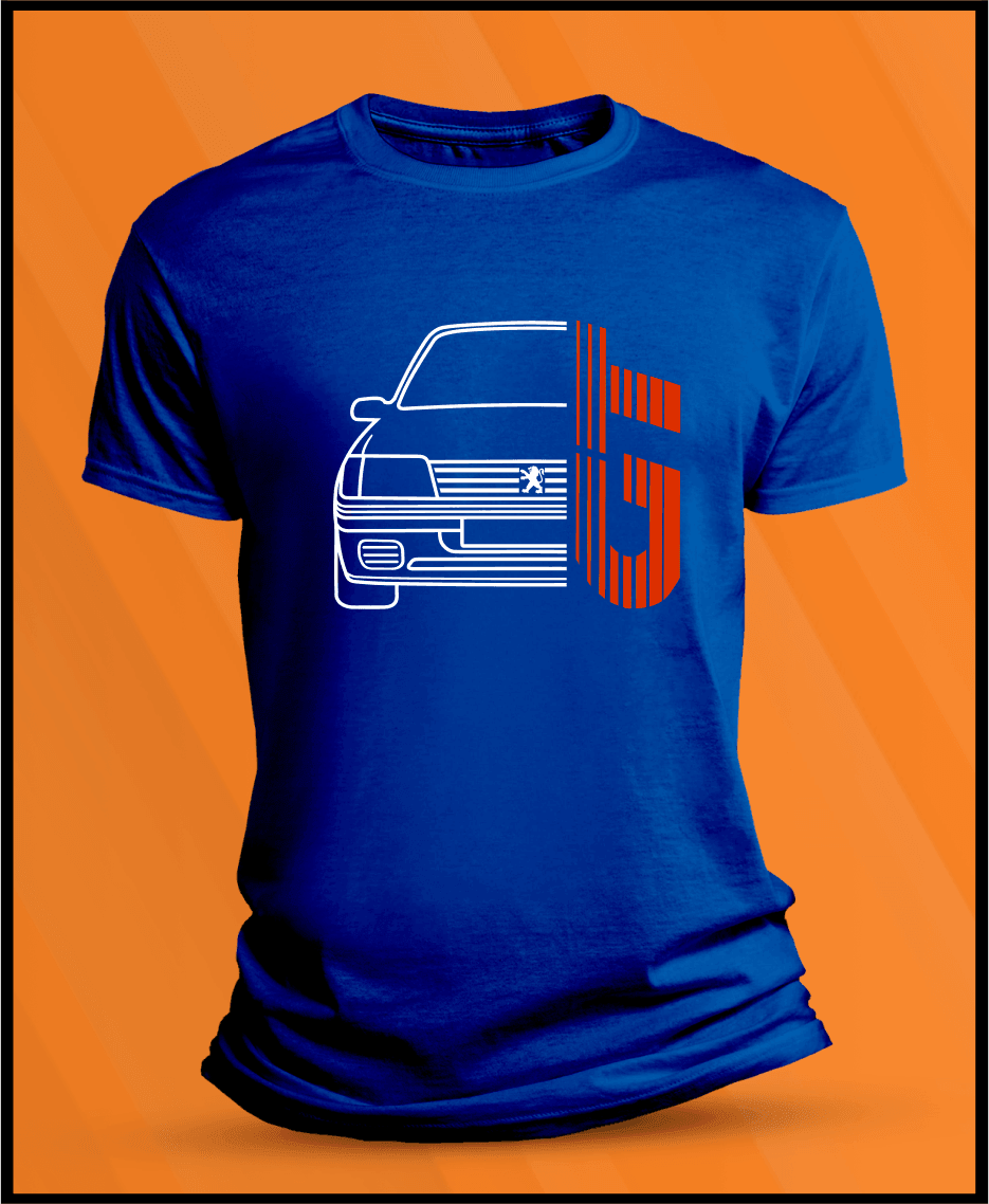 Camiseta manga corta Peugeot 205 GT - 