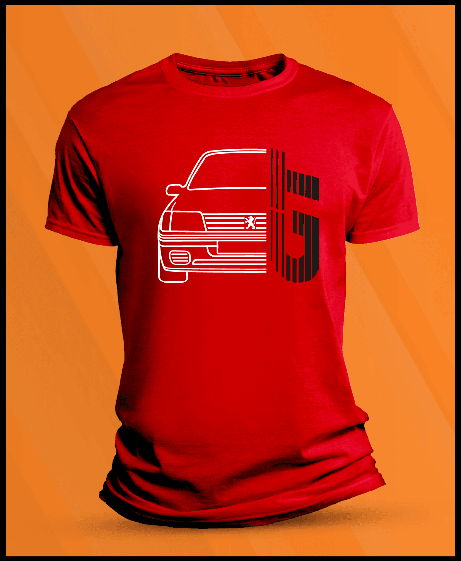 Camiseta manga corta Peugeot 205 GT - 