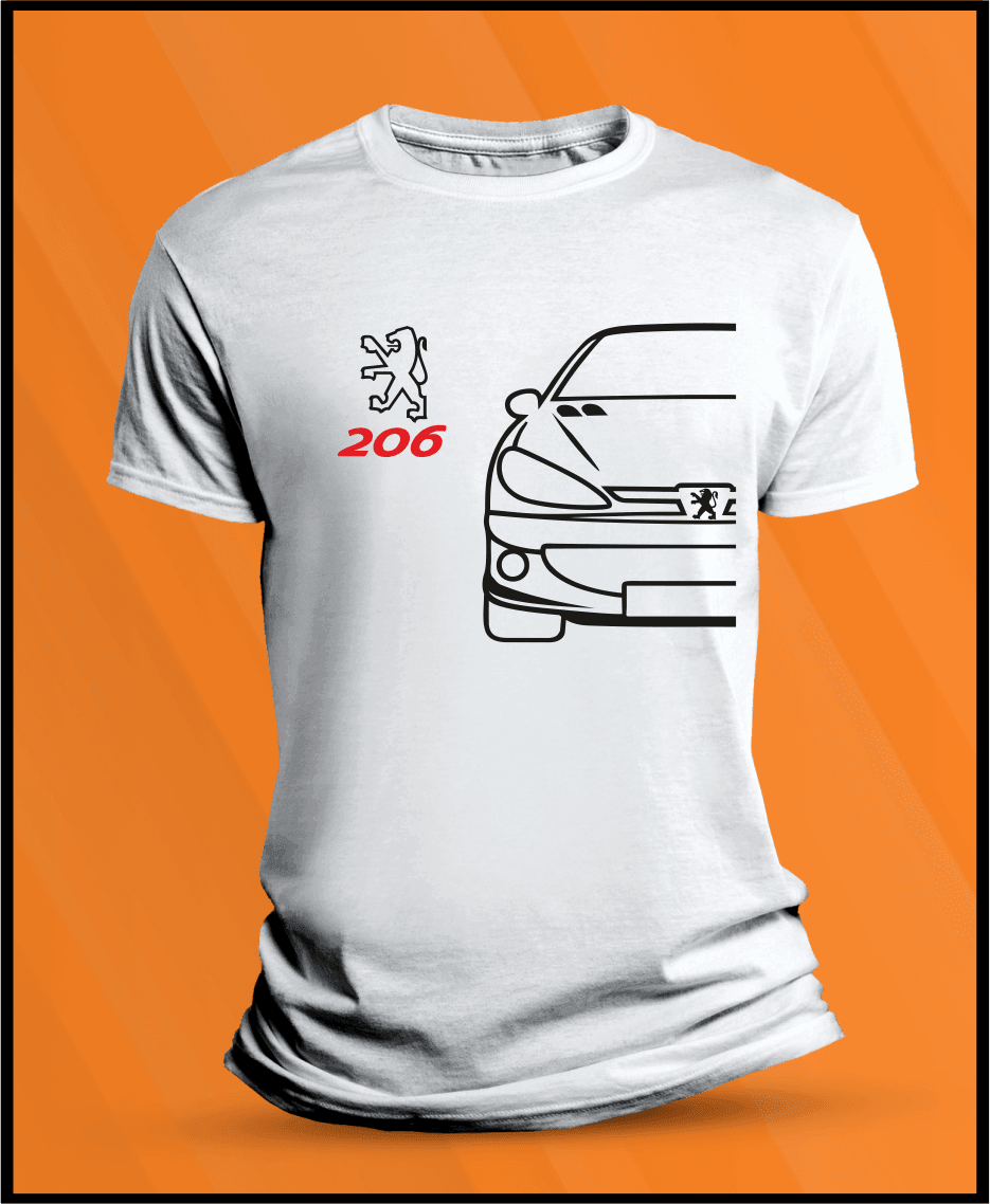 Camiseta manga corta Peugeot 206 - 