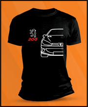 Camiseta manga corta Peugeot 206