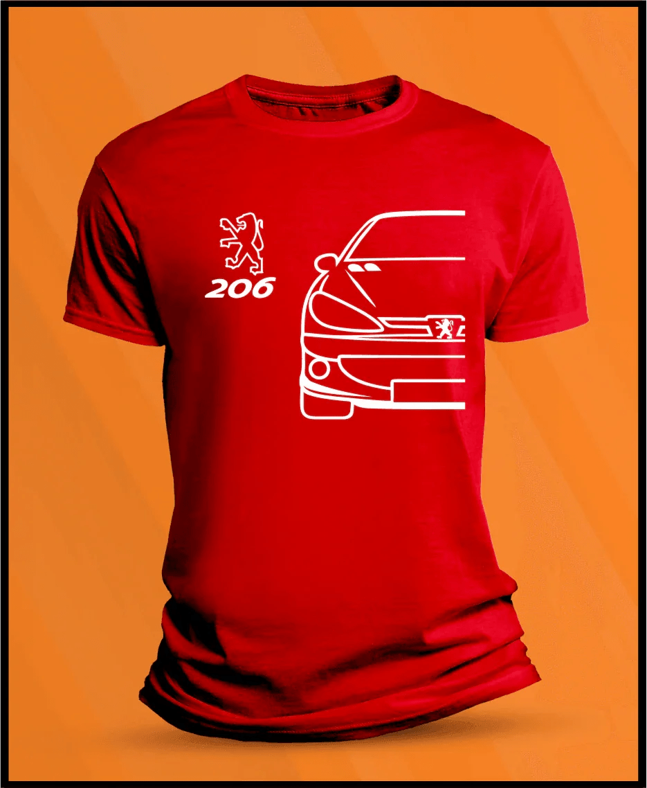 Camiseta manga corta Peugeot 206