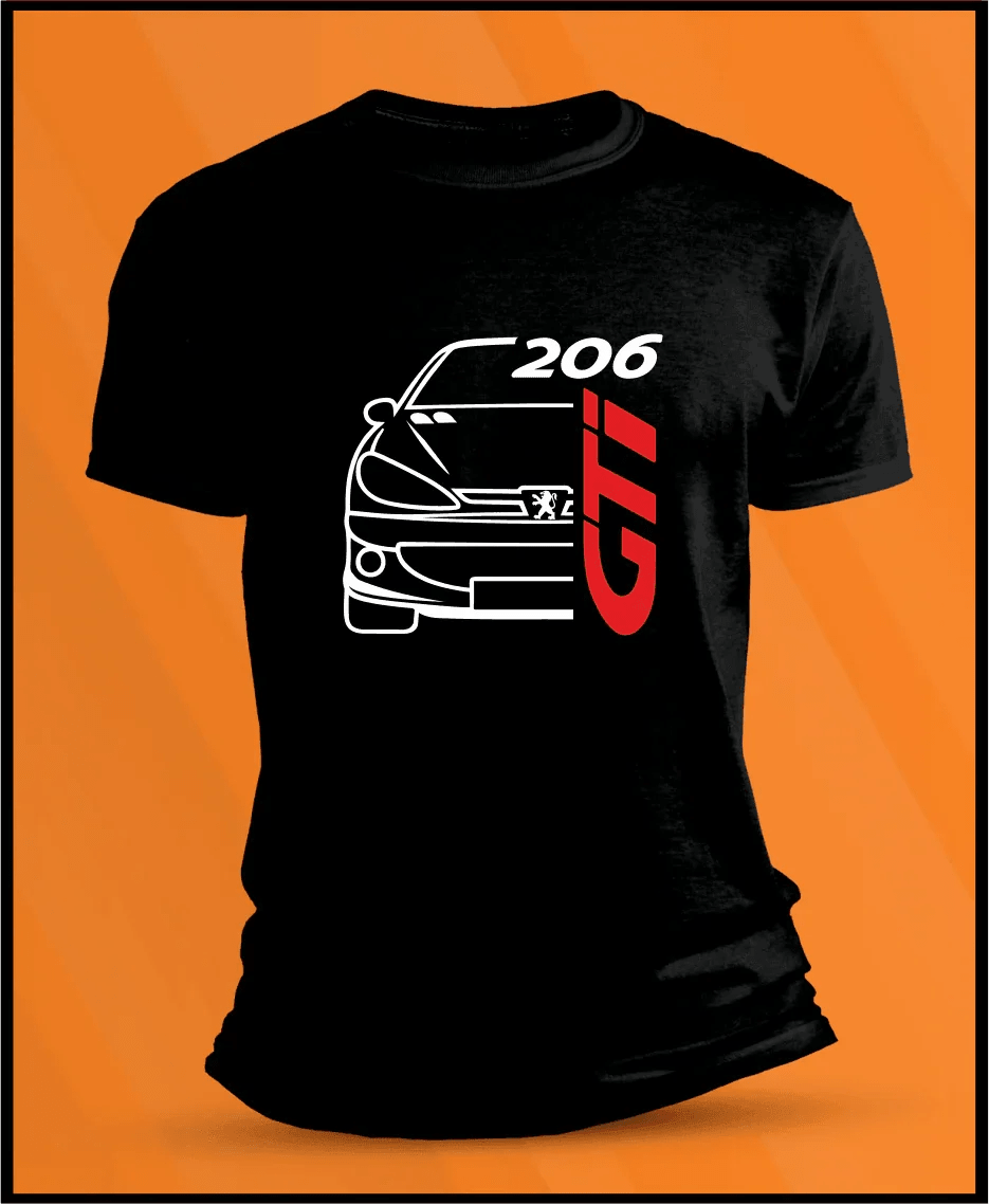 Camiseta manga corta Peugeot 206 GTI
