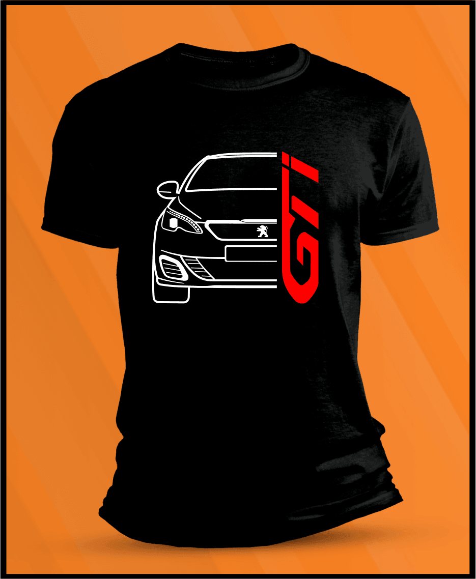 Camiseta manga corta Peugeot 208 GTI - 