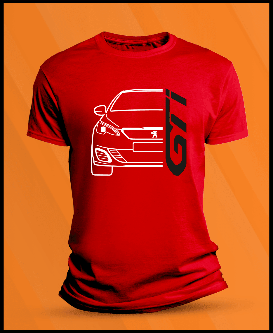 Camiseta manga corta Peugeot 208 GTI - 