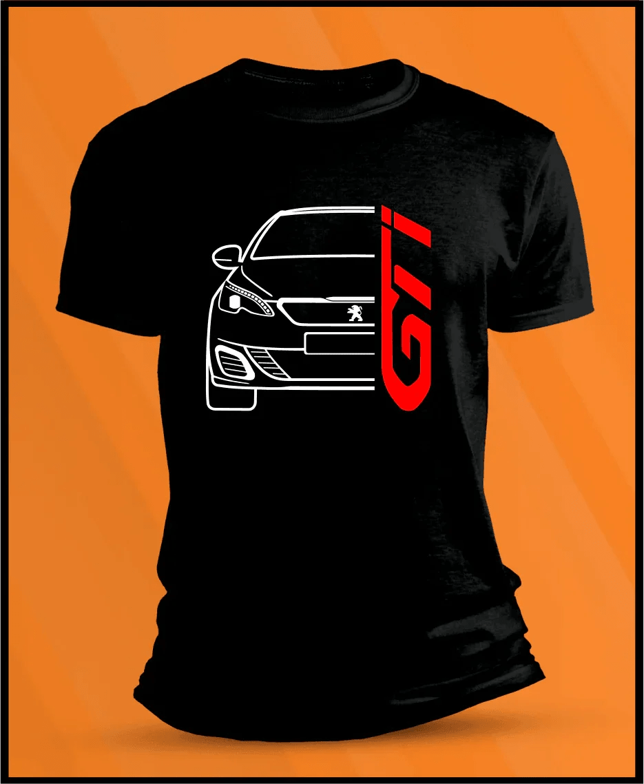 Camiseta manga corta Peugeot 208 GTI