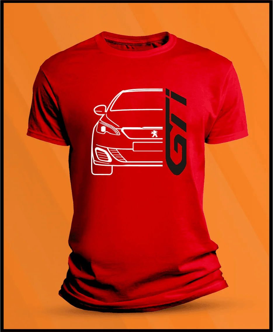 Camiseta manga corta Peugeot 208 GTI