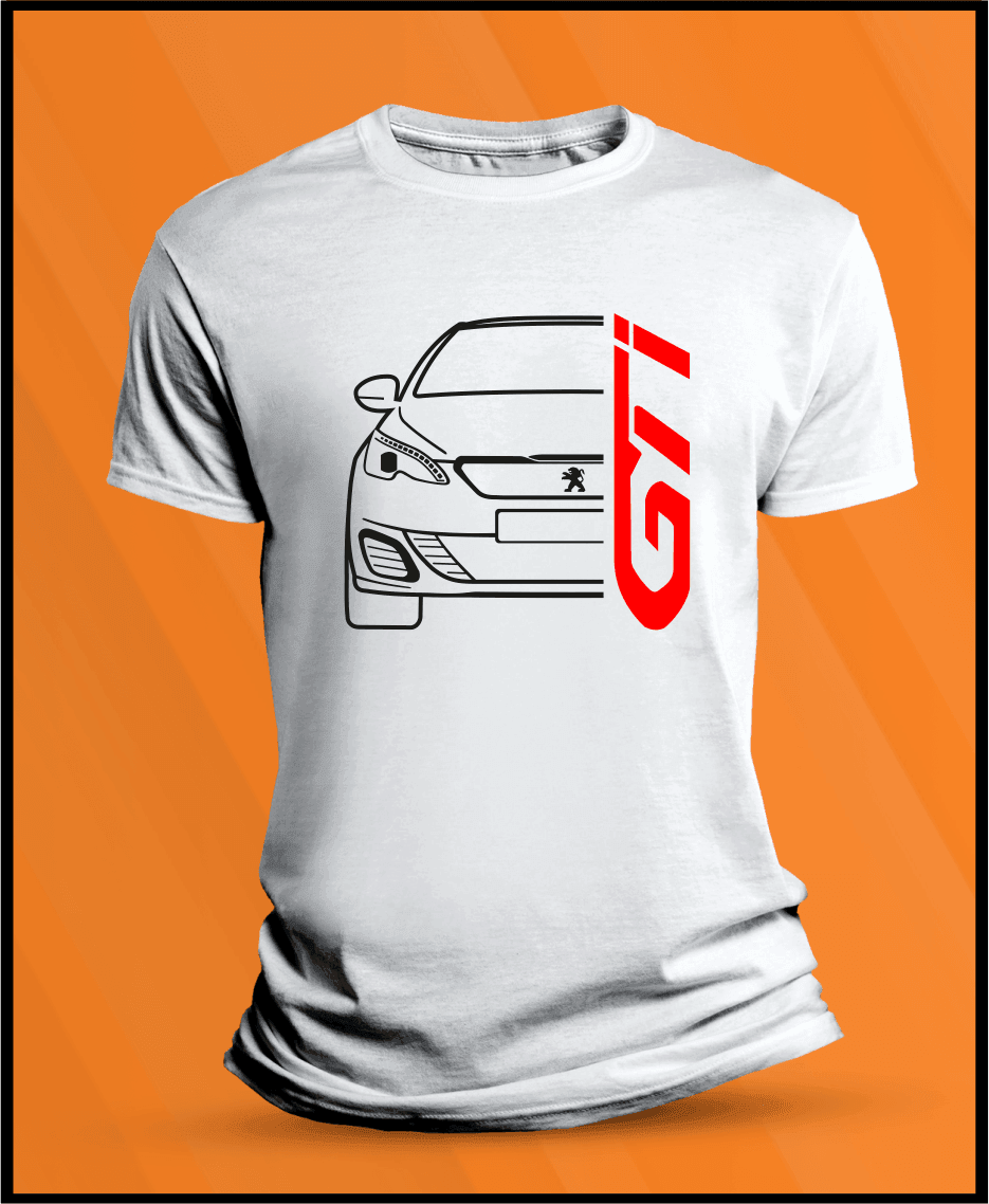 Camiseta manga corta Peugeot 208 GTI - 