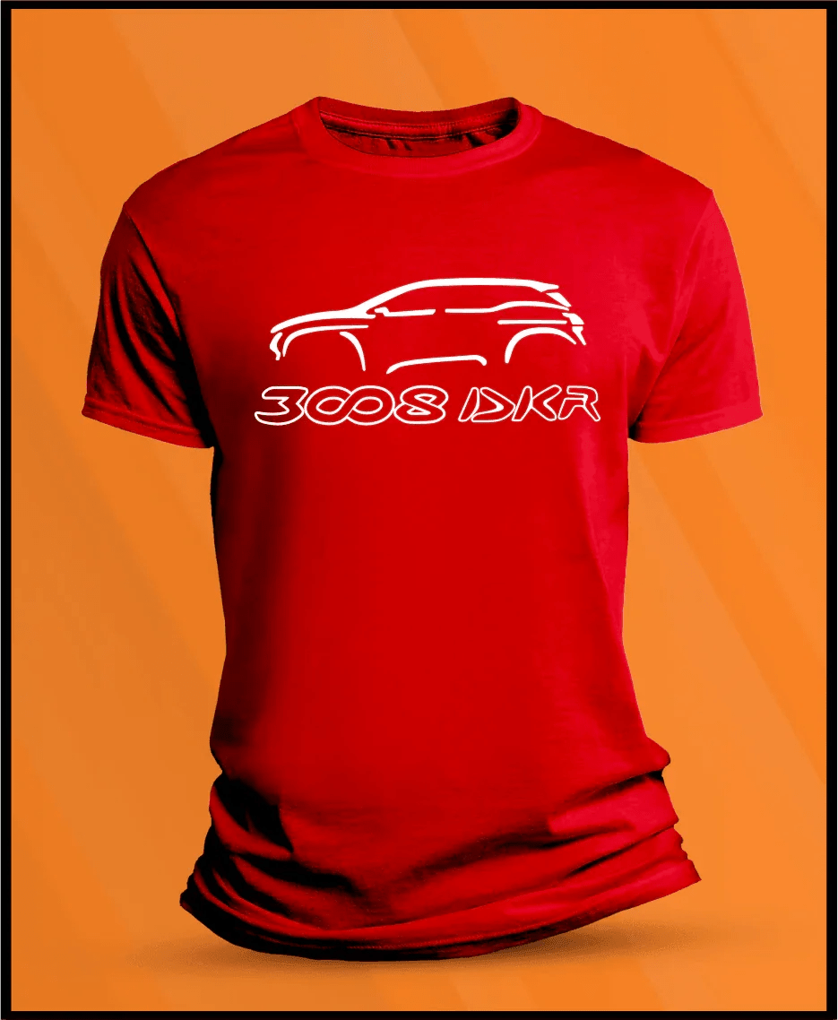 Camiseta manga corta Peugeot 3008 DKR