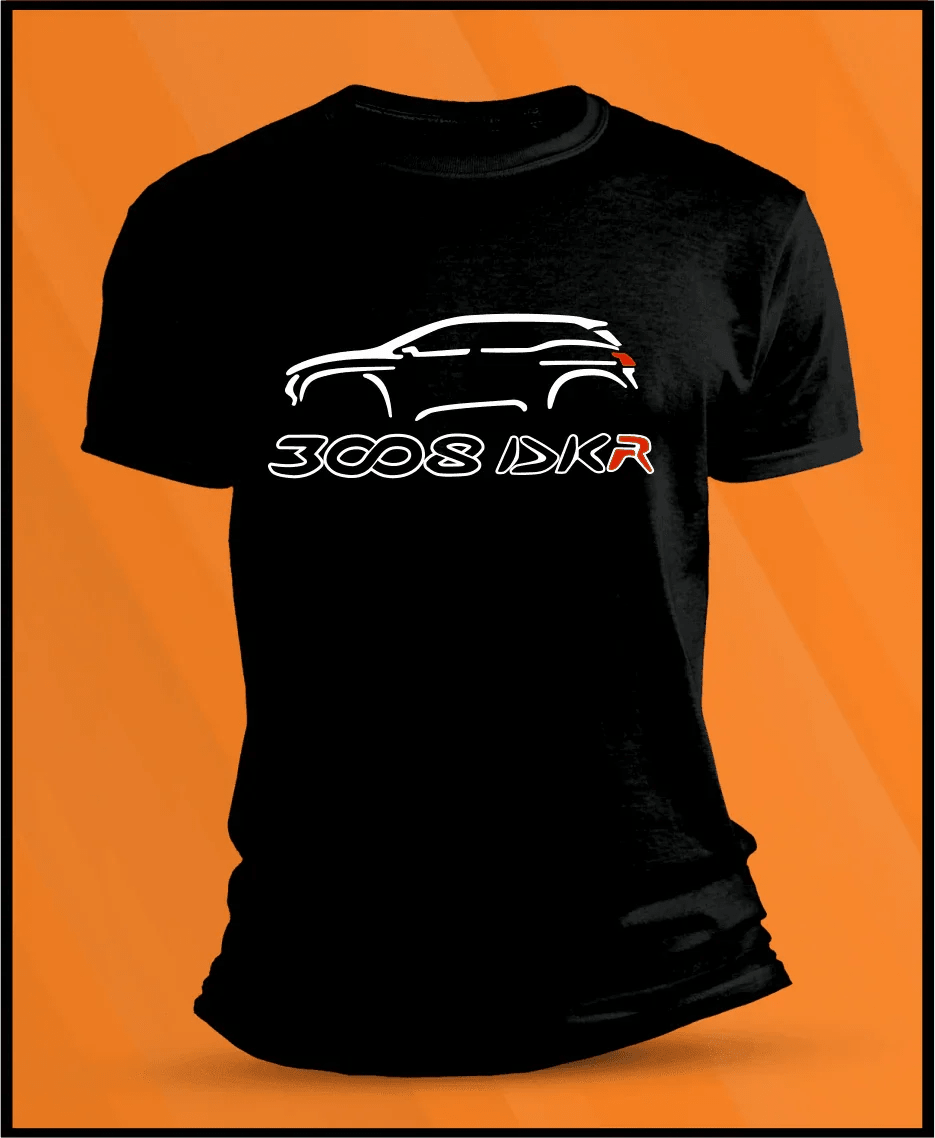 Camiseta manga corta Peugeot 3008 DKR