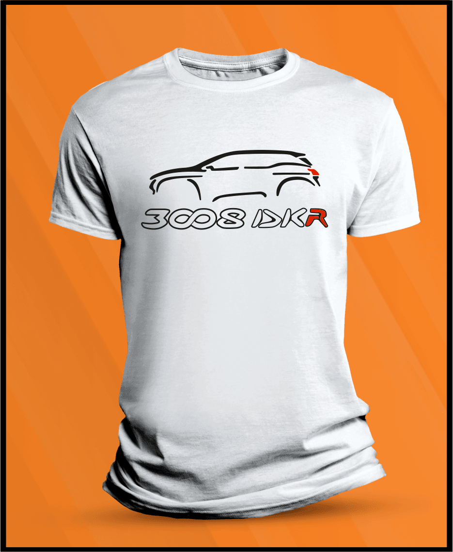 Camiseta manga corta Peugeot 3008 DKR - 