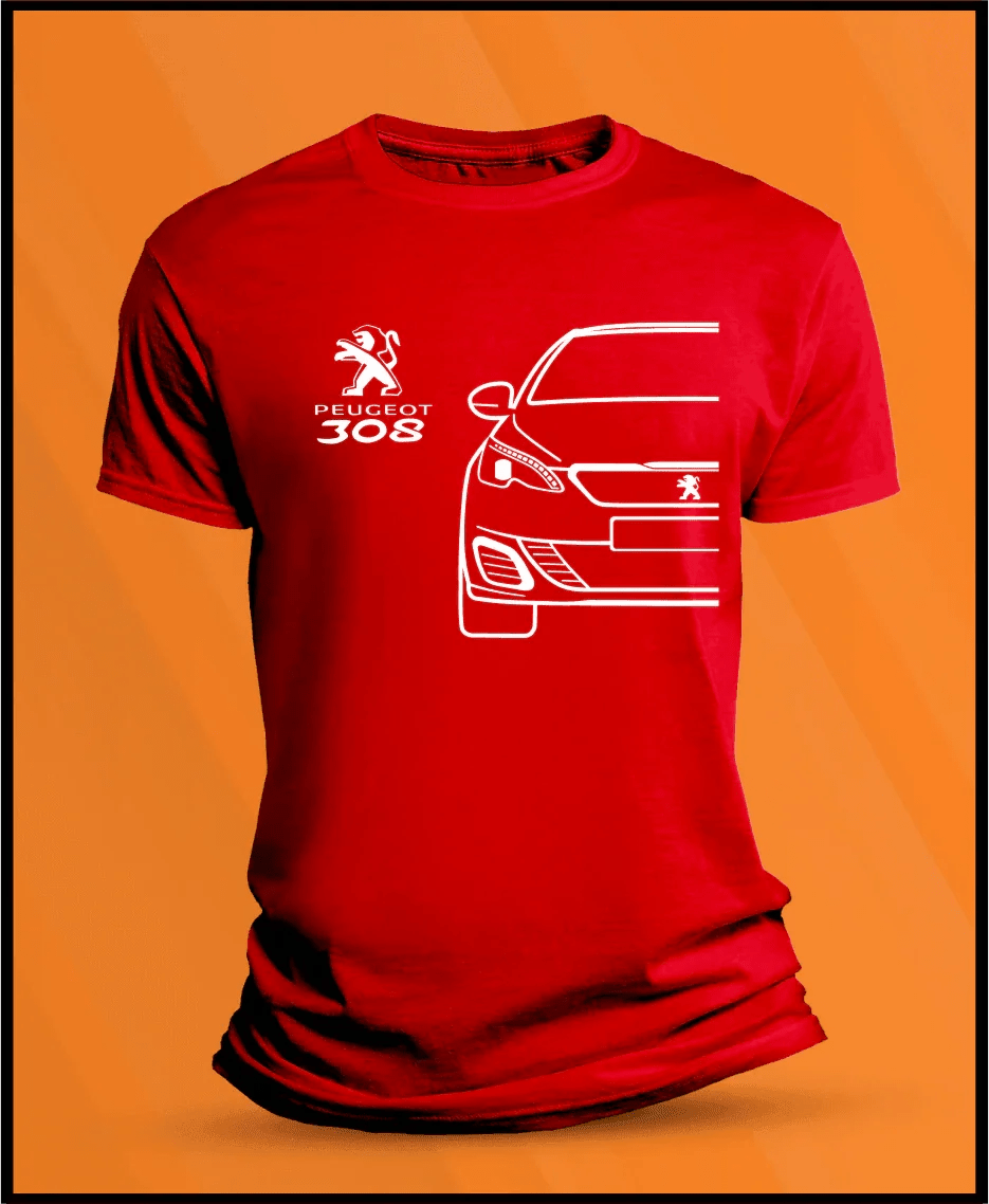 Camiseta manga corta Peugeot 308