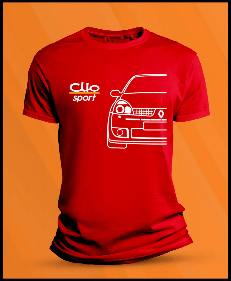 Camiseta manga corta Renault Clio 2 Fase 2 Sport