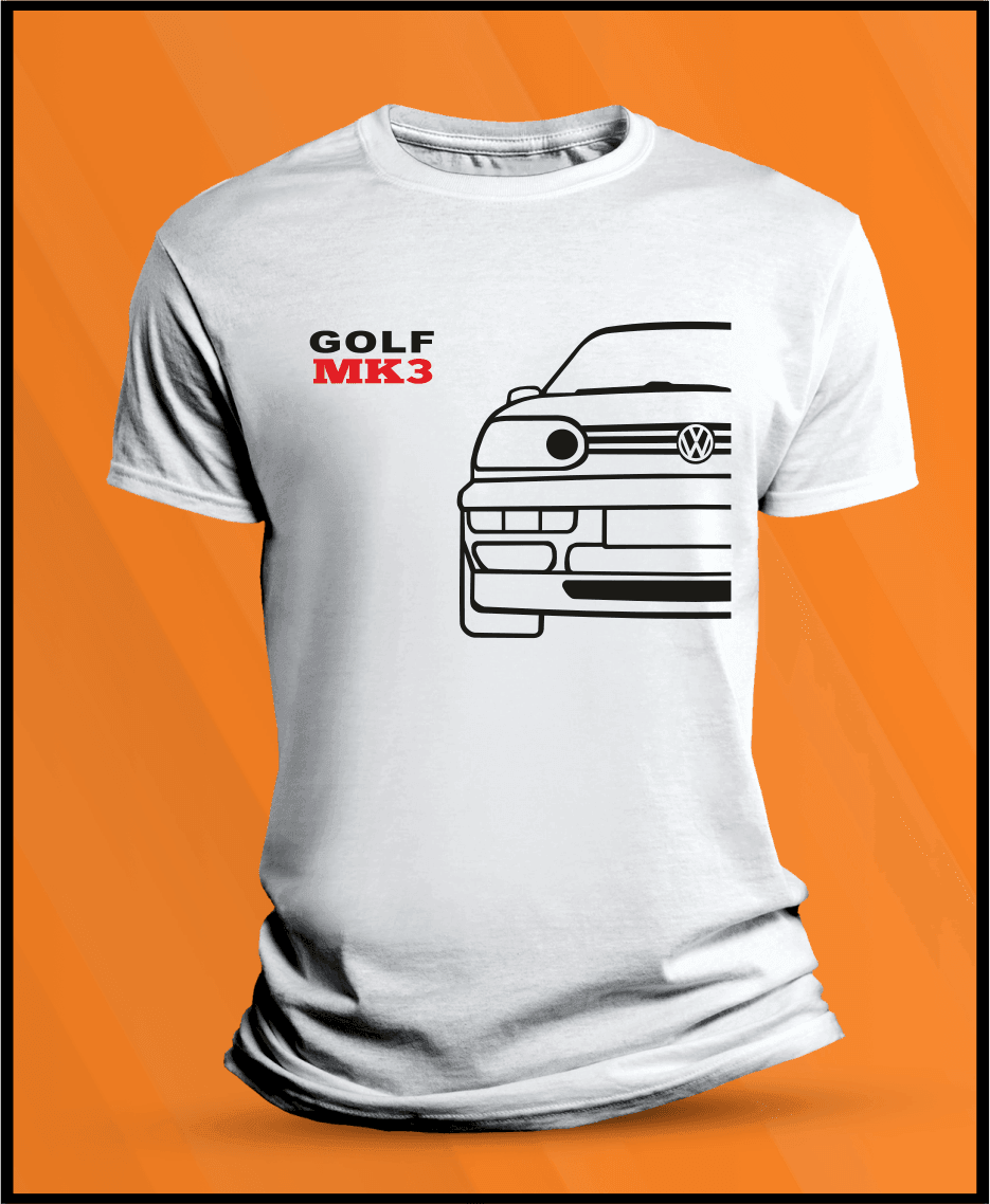 Camiseta manga corta Volkswagen Golf MK3 - 