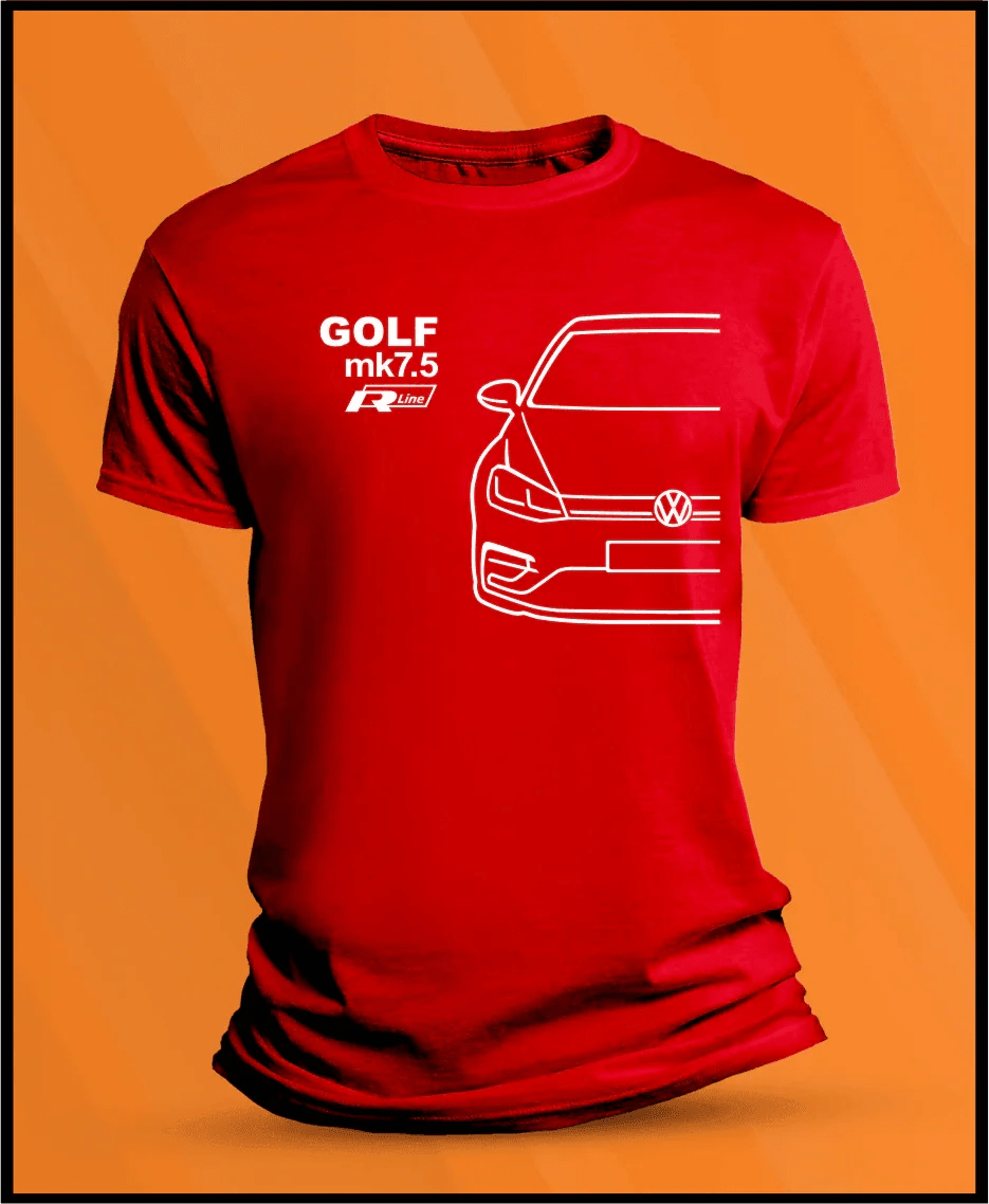 Camiseta manga corta VW Golf 7.5 R-line