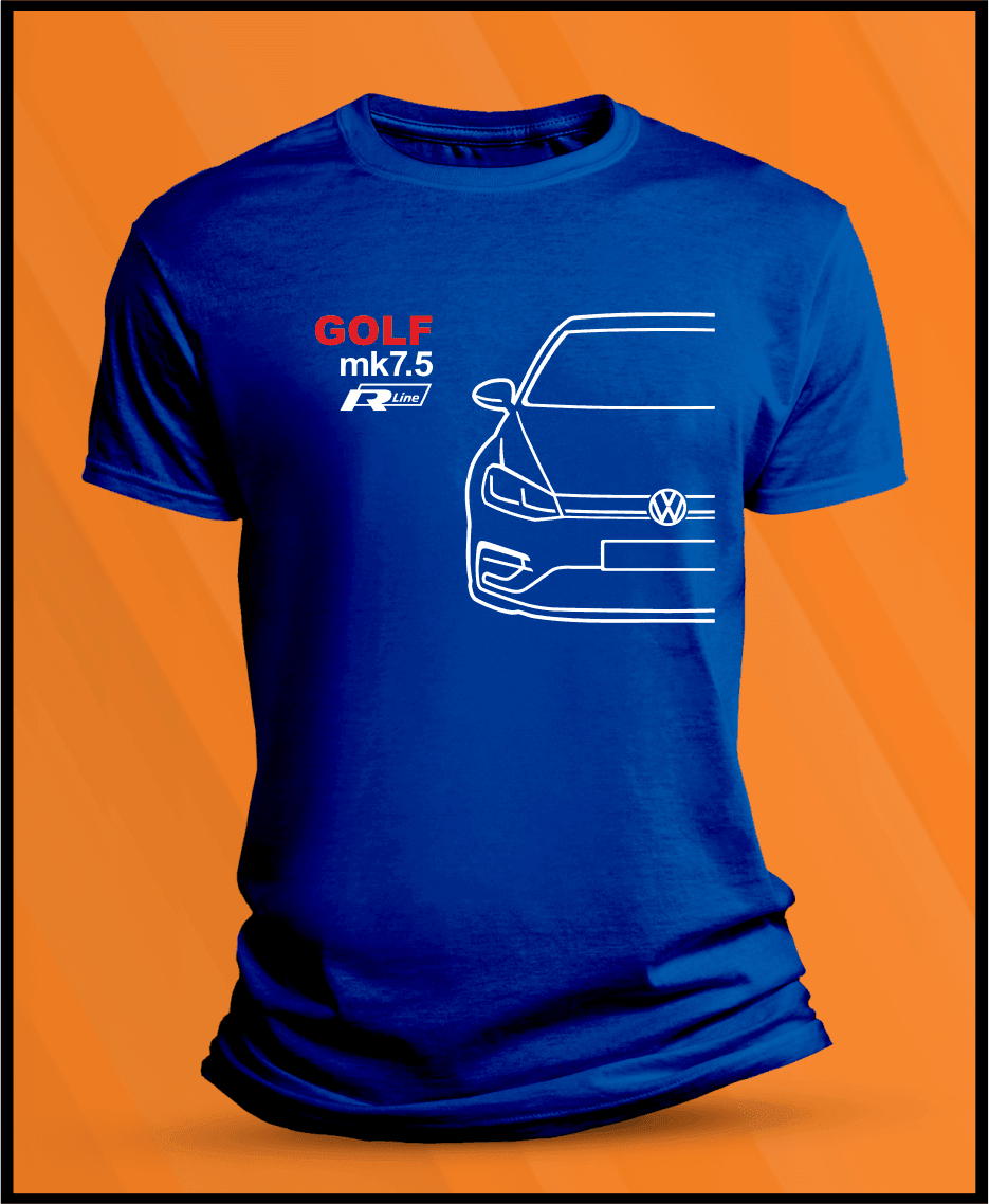 Camiseta manga corta VW Golf 7.5 R - line - 
