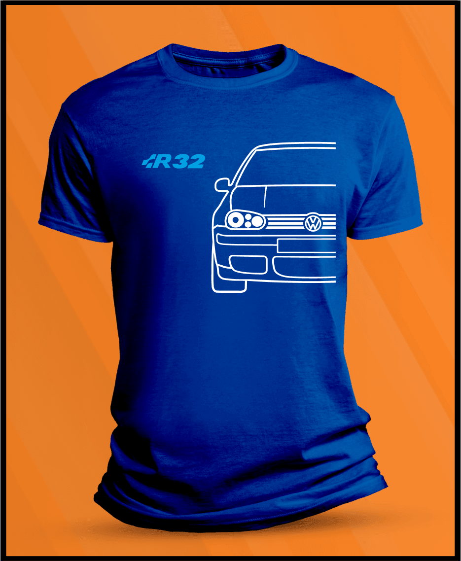 Camiseta manga corta VW Golf IV R32 - 