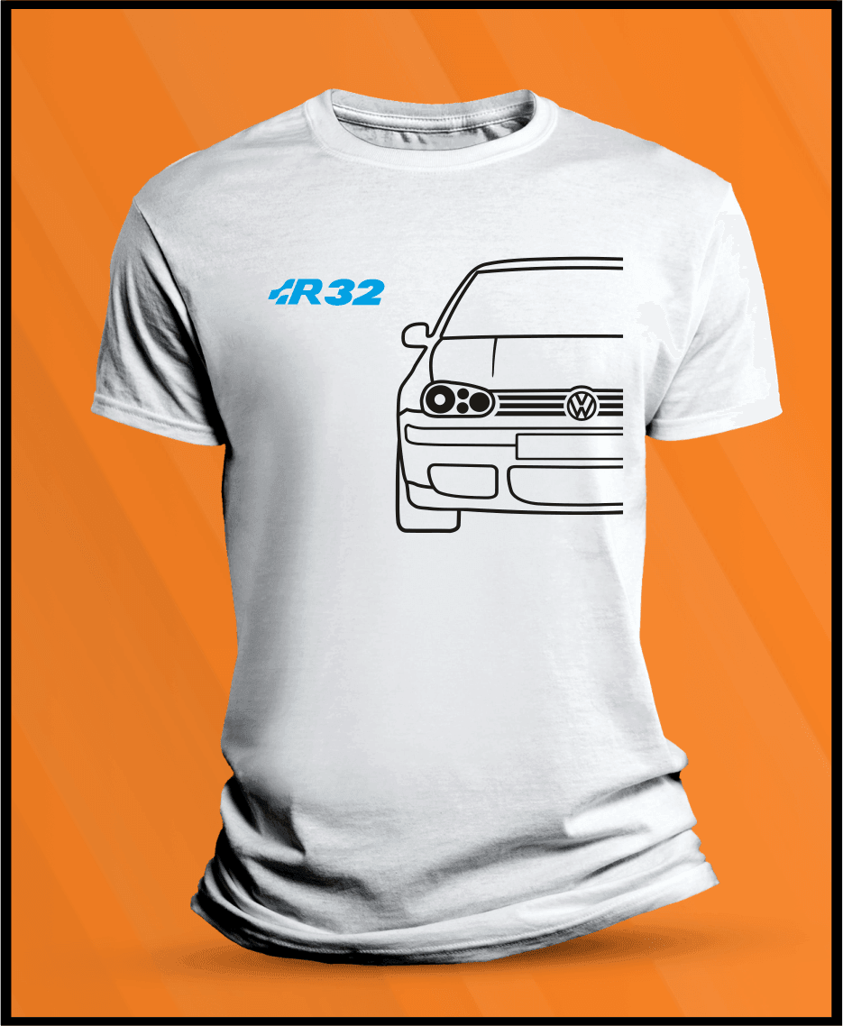 Camiseta manga corta VW Golf IV R32 - 