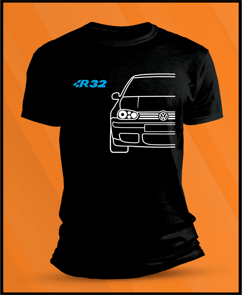 Camiseta manga corta VW Golf IV R32 - 