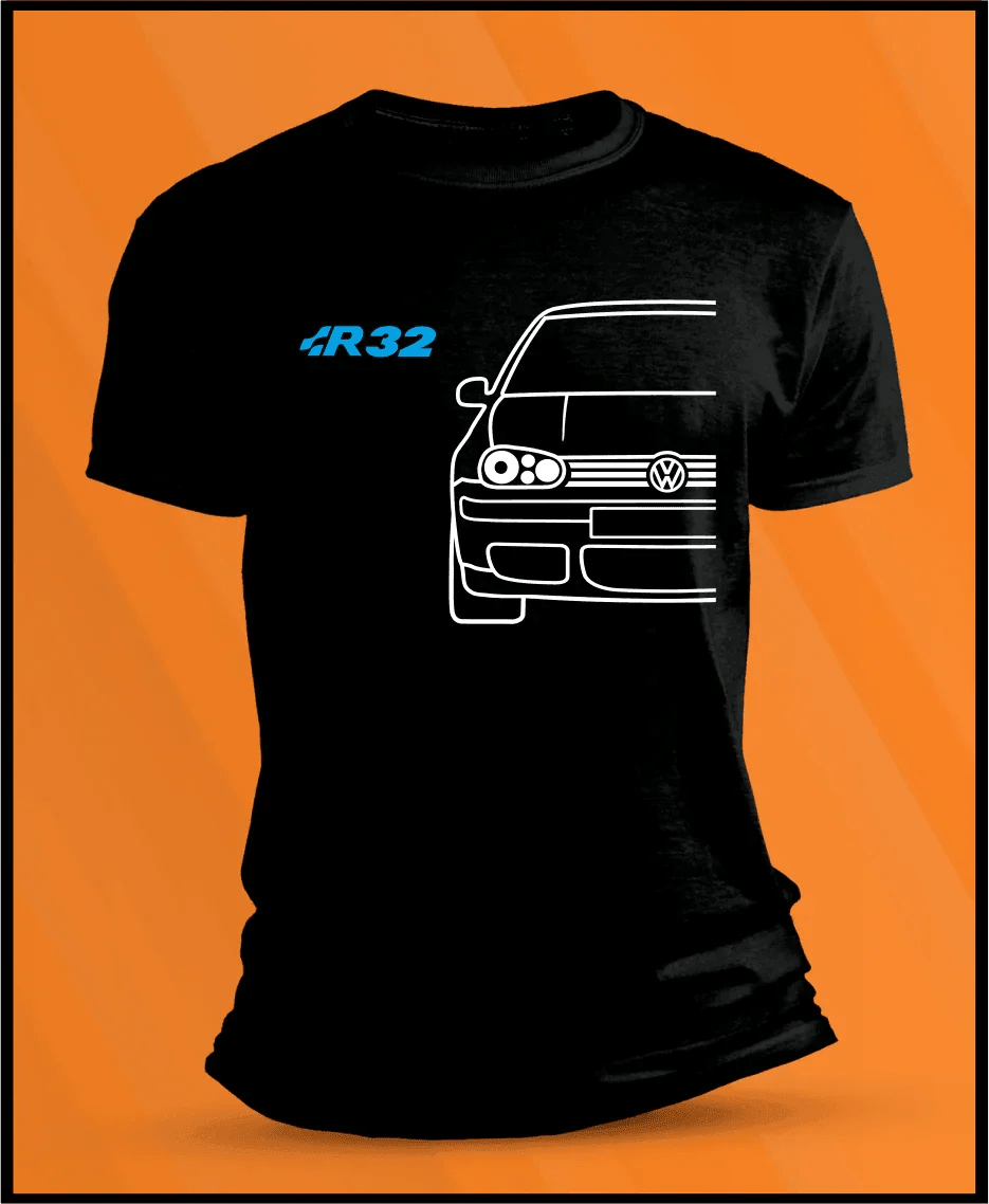 Camiseta manga corta VW Golf IV R32