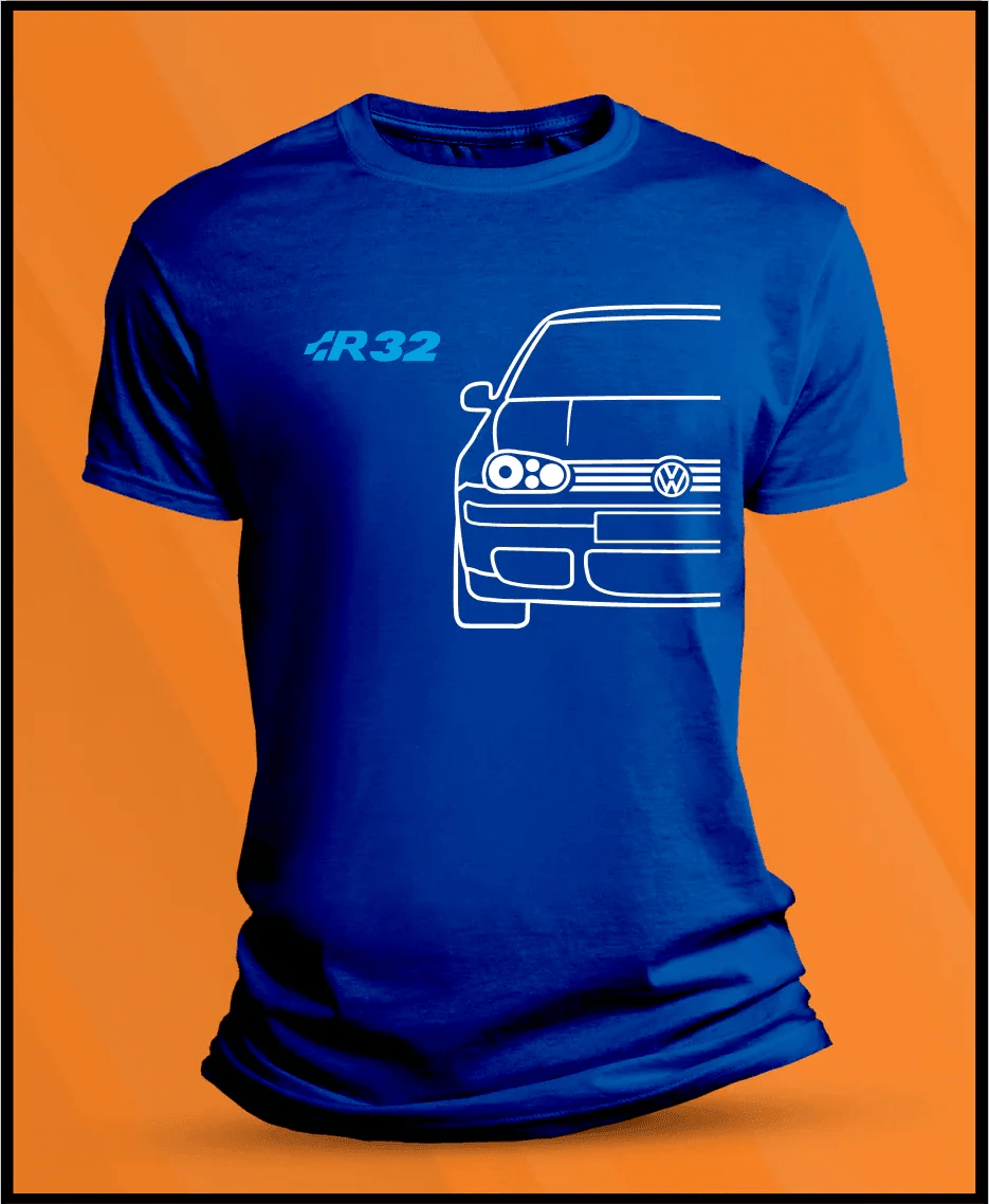 Camiseta manga corta VW Golf IV R32