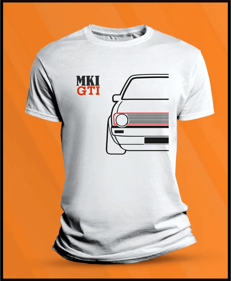 Camiseta manga corta VW Golf MK1 GTI