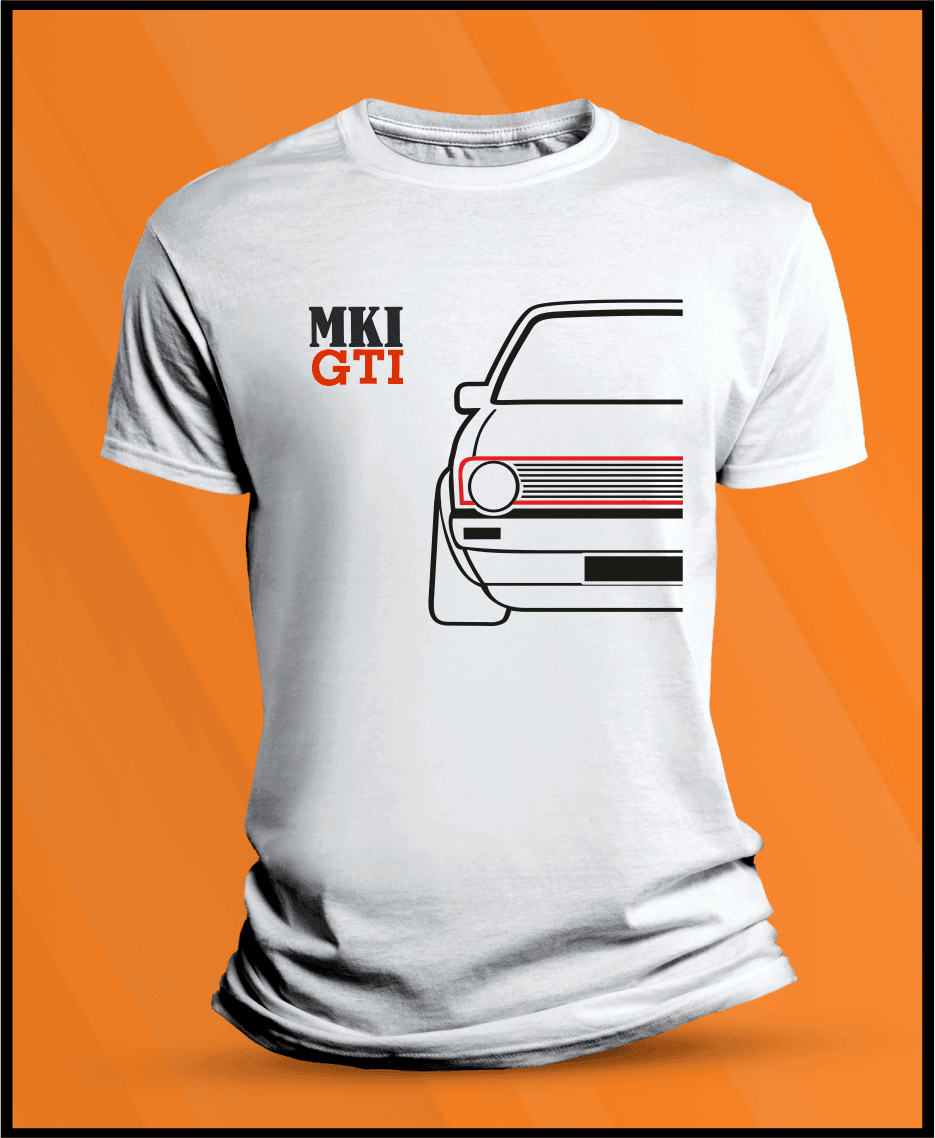 Camiseta manga corta VW Golf MK1 GTI - 