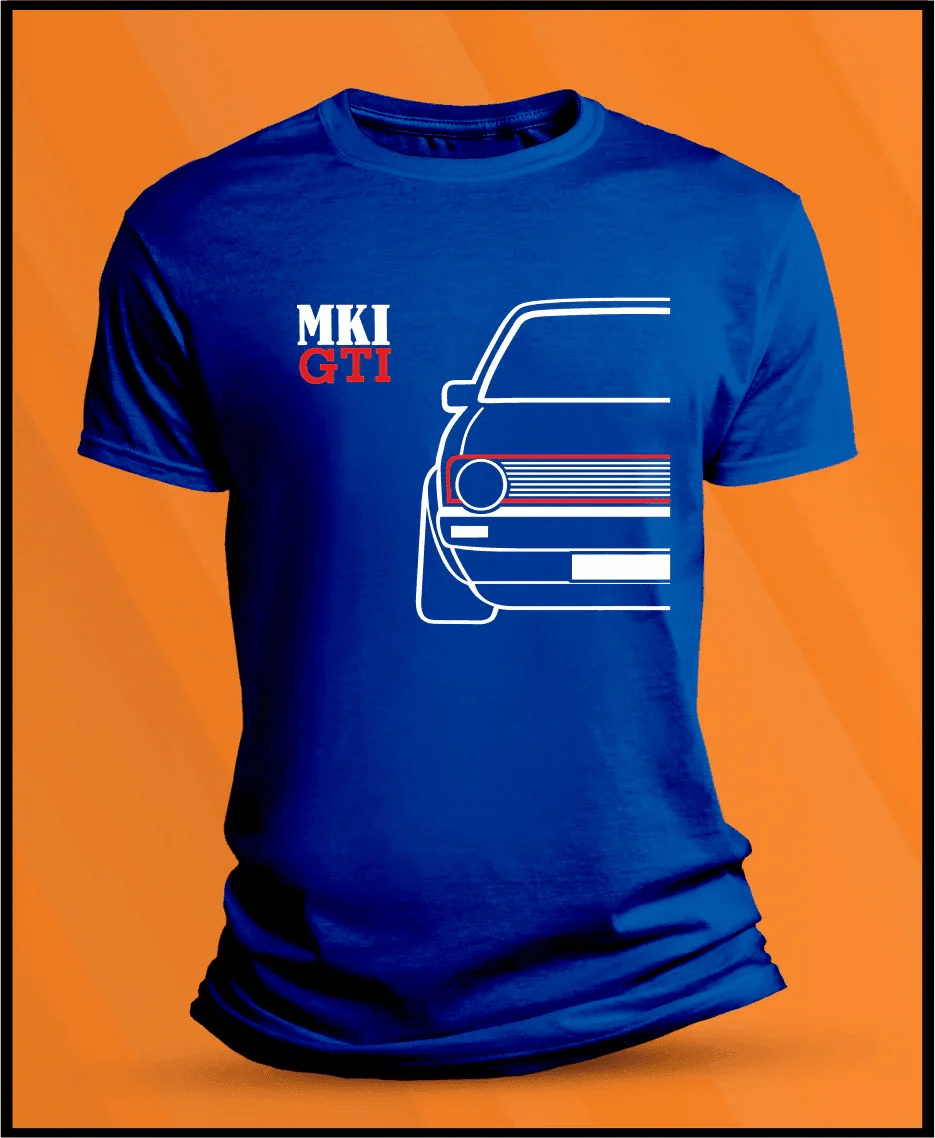Camiseta manga corta VW Golf MK1 GTI