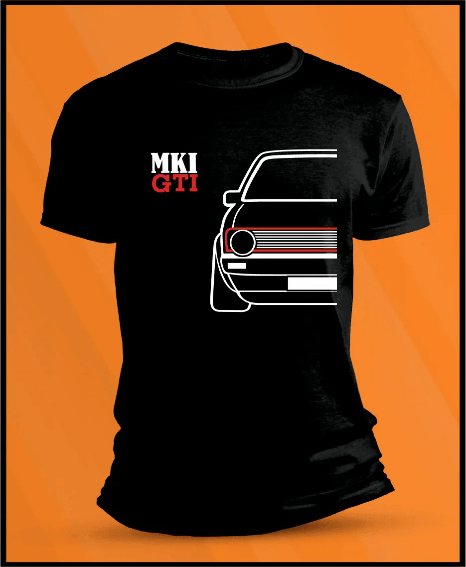Camiseta manga corta VW Golf MK1 GTI