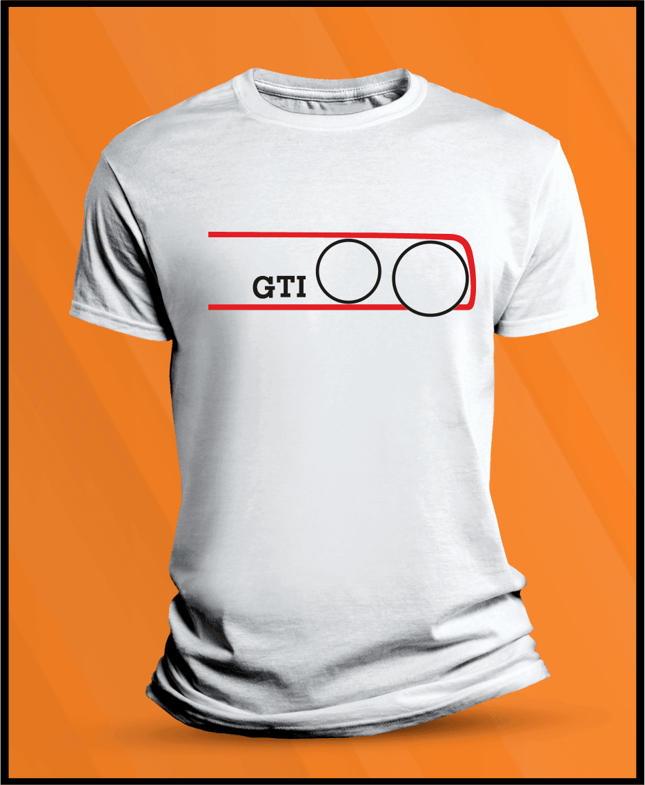 Camiseta manga corta VW Golf MK2 GTI - 