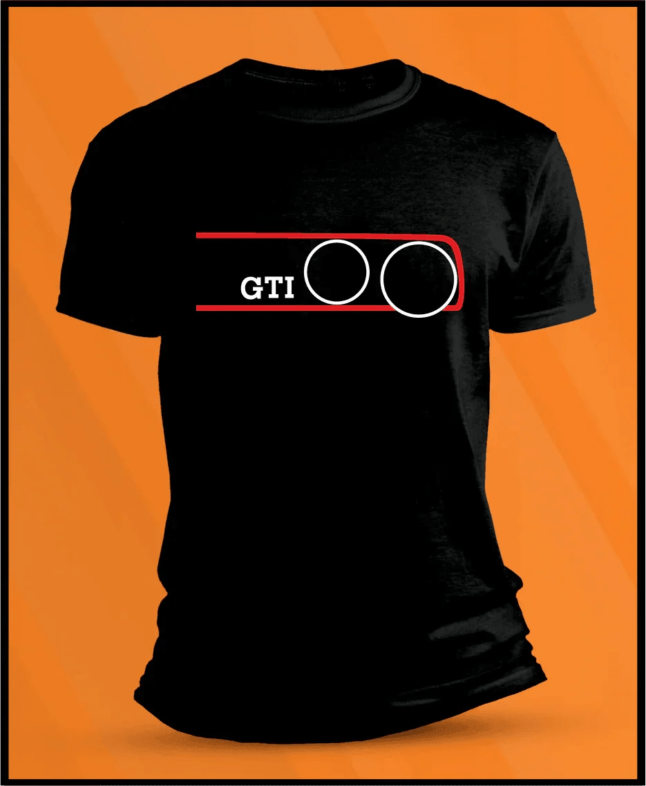 Camiseta manga corta VW Golf MK2 GTI