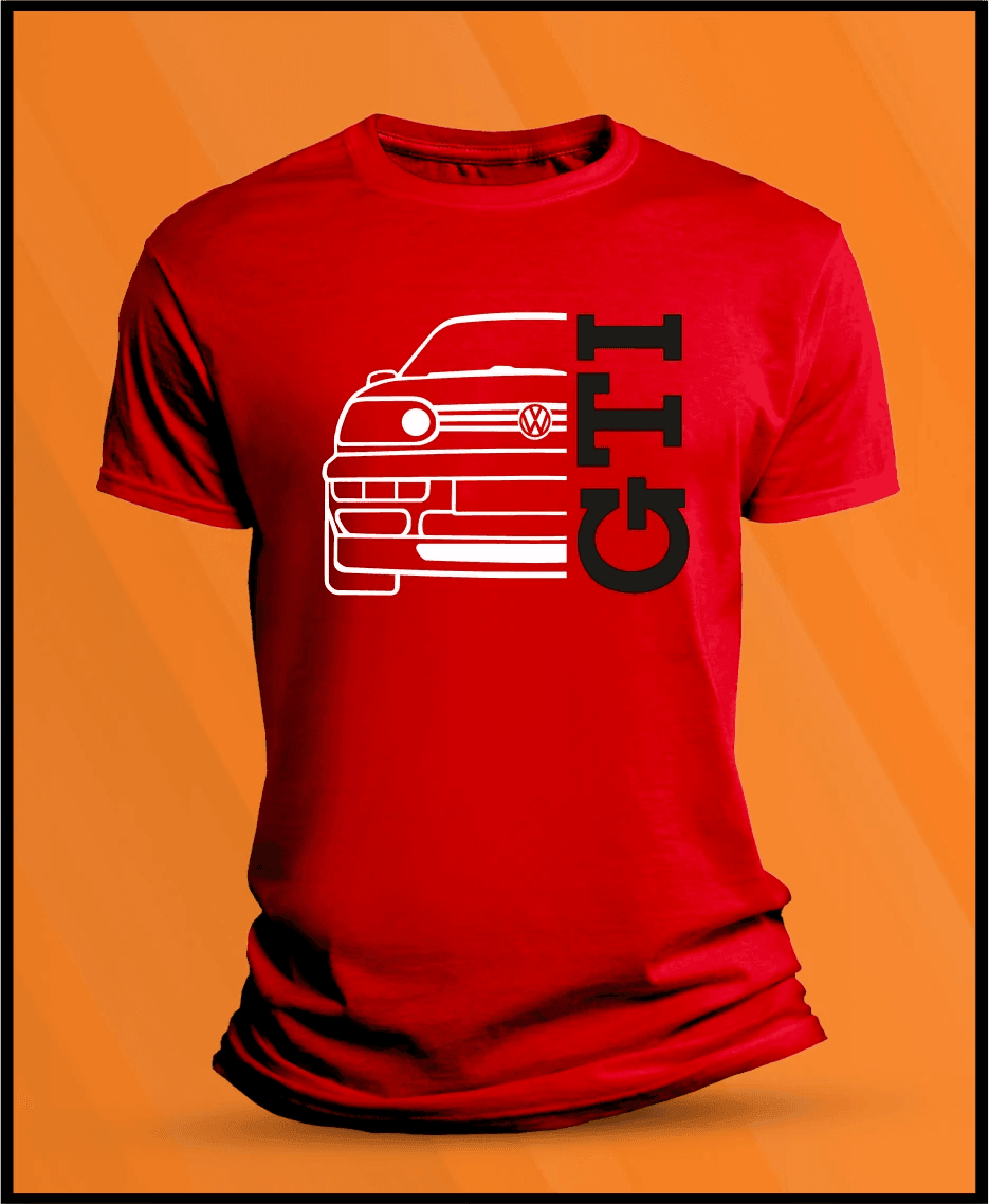 Camiseta manga corta VW Golf MK3 GTI - 