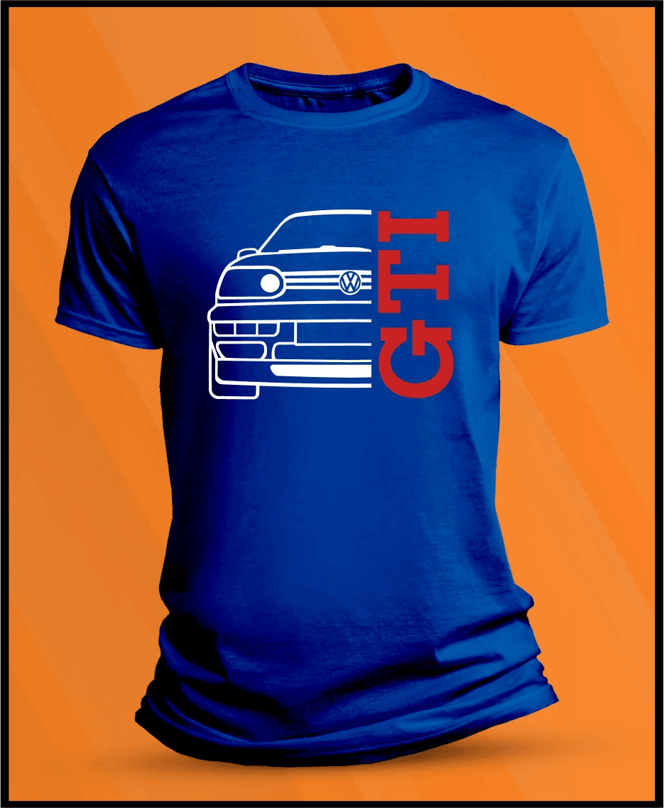 Camiseta manga corta VW Golf MK3 GTI - 