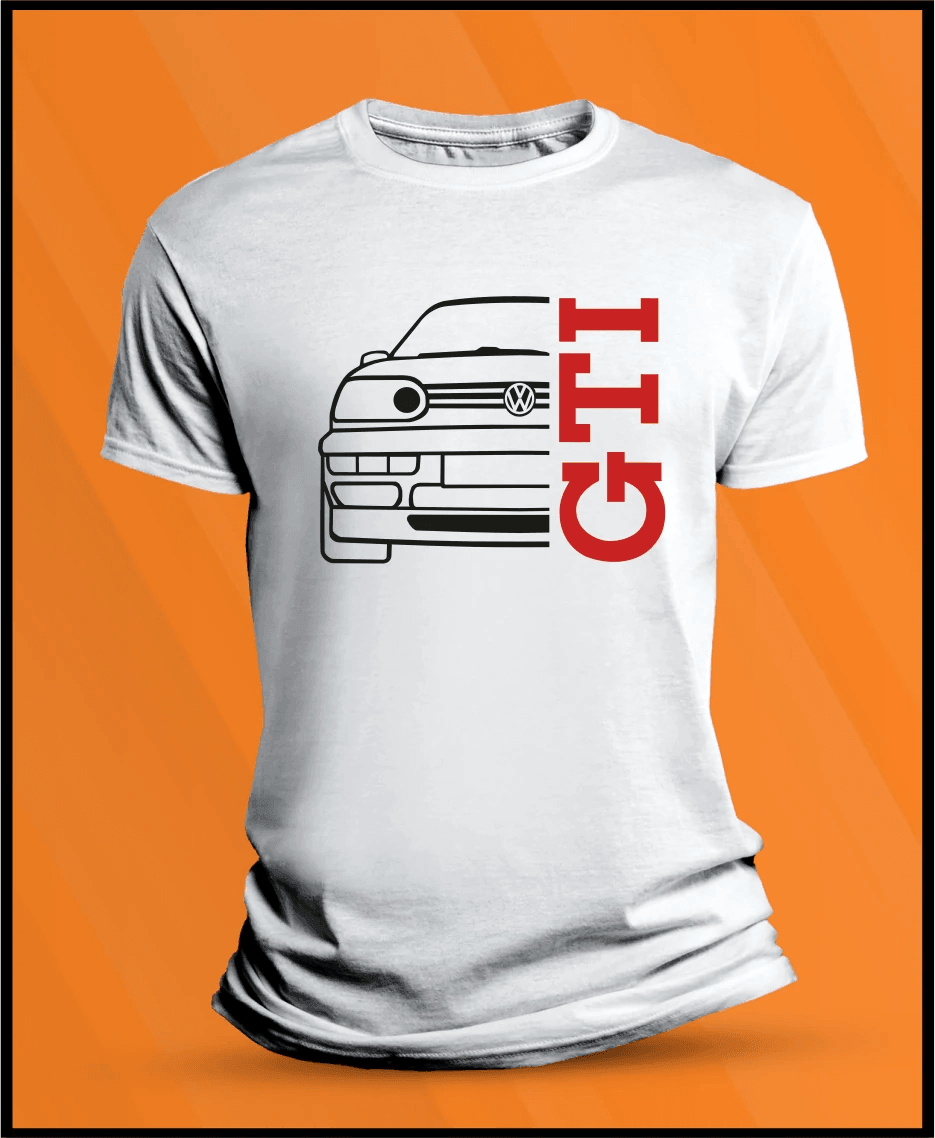 Camiseta manga corta VW Golf MK3 GTI - 