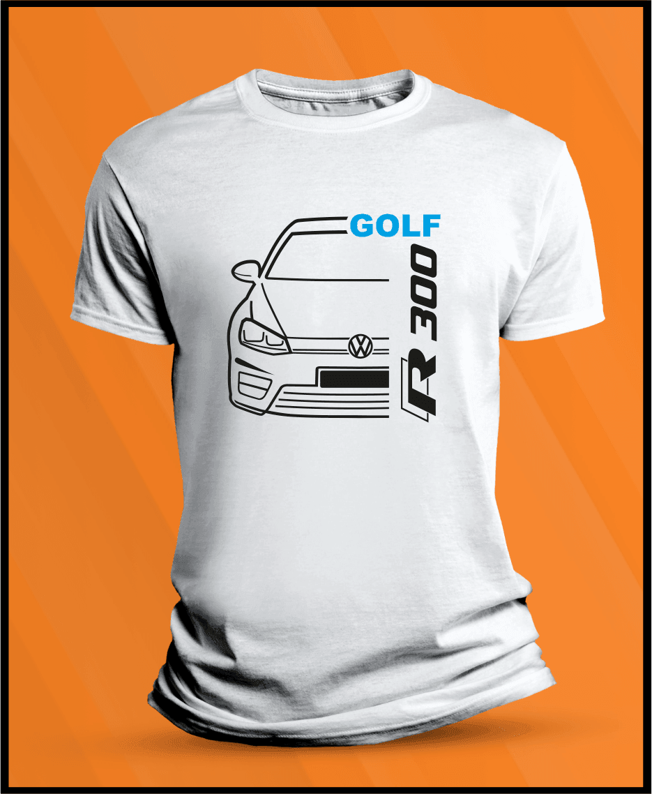 Camiseta manga corta VW Golf R300 - 