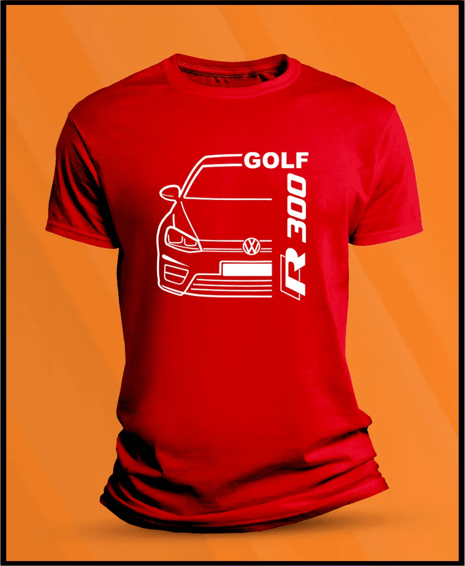 Camiseta manga corta VW Golf R300