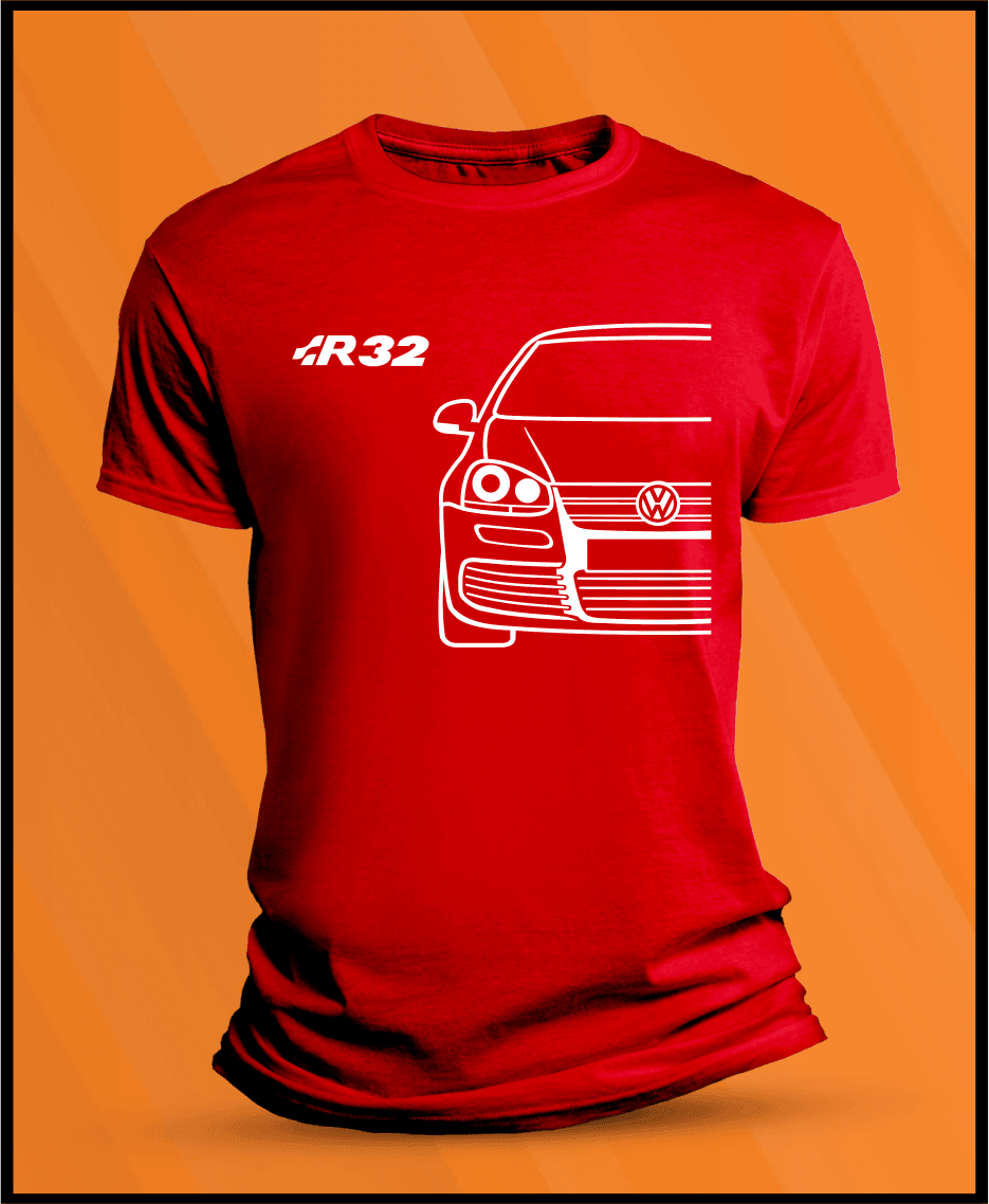 Camiseta manga corta VW Golf V R32 - 