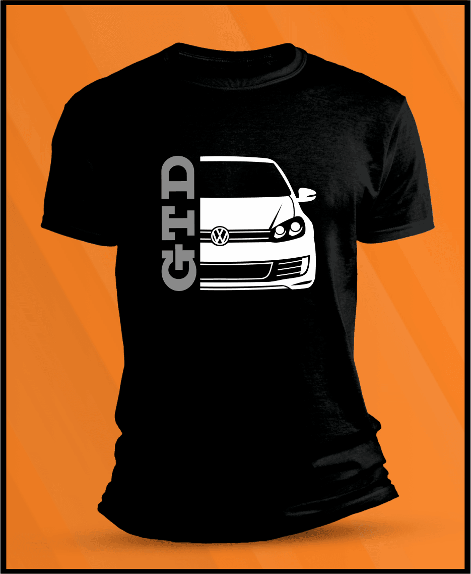 Camiseta manga corta VW Golf VI GTD - 