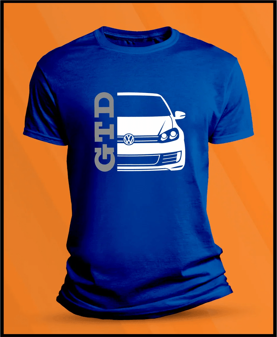 Camiseta manga corta VW Golf VI GTD