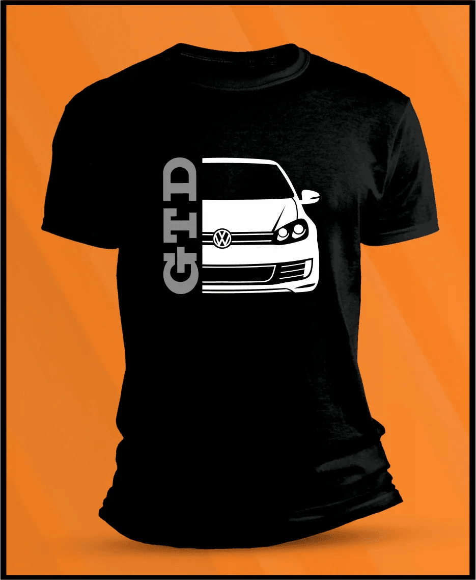 Camiseta manga corta VW Golf VI GTD
