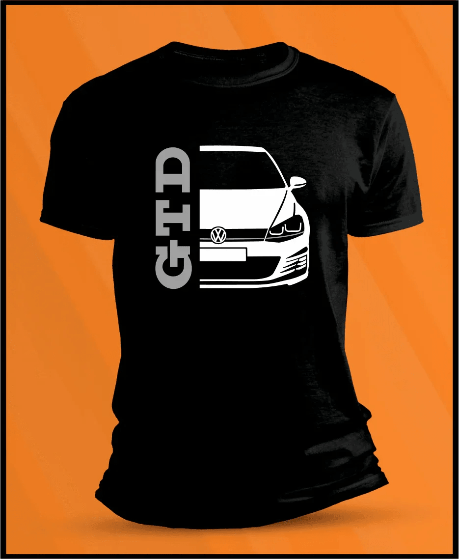 Camiseta manga corta VW Golf VII GTD